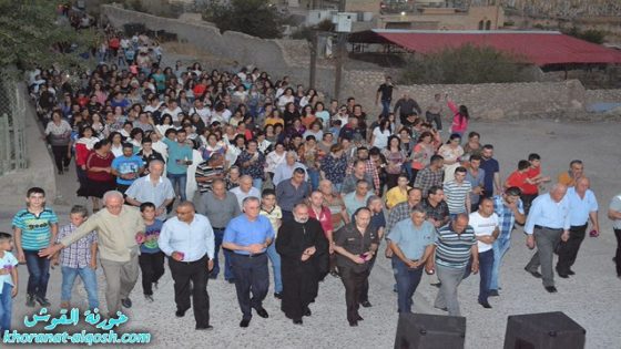 بالصور … كنيسة القوش تحتفل بعيد التجلي و زوياح للذكرى الثالثة للتهجير