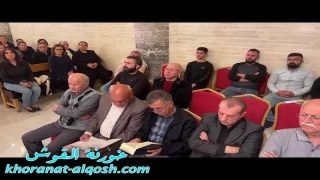 مراسيم جمعة الآلام العظيمة في كنيسة القوش