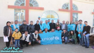 بمناسبة اعياد الميلاد … منظمة اليونسيف توزع هدايا لأطفال القوش
