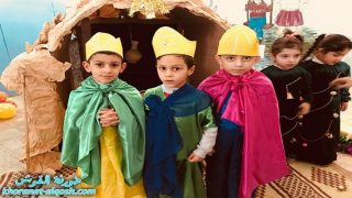 روضة القوش تحتفل بـ ” بانوراما ميلاد النصر “