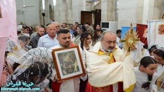 قداس و زوياح بمناسبة عيد الجسد في كنيسة القوش