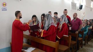 فيديو : بلدة القوش تحتفل بتذكار الشهيد مار قرداغ