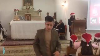 القداس الالهي لطلاب المدارس والروضات في القوش بمناسبة اعياد الميلاد