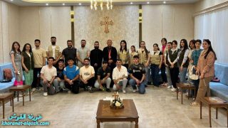 راعي ابرشية القوش الكلدانية يستقبل فريقي “شراغا” و”وريذن” التطوعيين