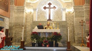 كنيسة القوش تحتفل بالقداس الالهي الكبير بمناسبة عيد الدنح المقدس