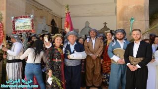 من كنيسة مار قرداغ نحو مار كوركيس، مسيرة السعانين بمشاركة المئات