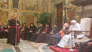 مشاركة المطران بولس ثابت مكو في لقاء الاساقفة الكاثوليك الجدد- ولقاء مع الاب الاقدس البابا فرنسيس