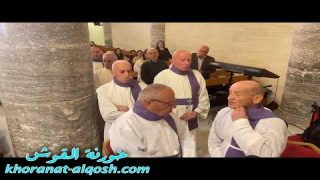 مراسيم جمعة الآلآم في كنيسة مار كوركيس – القوش 2024