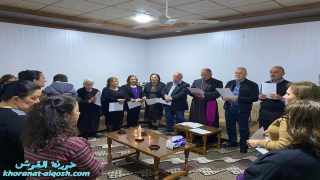 بمشاركة راعي الابرشية، استمرار السهرات الانجيلية مع اهالي يلدة القوش