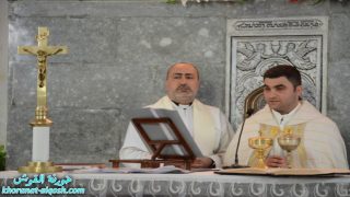 بالصور … القداس الاول للكاهن الجديد المرتسم اواكيم صليوا في كنيسة القوش