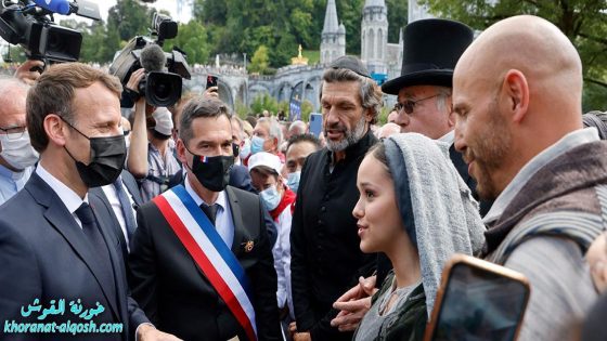 ايمانويل ماكرون، أول رئيس فرنسي يزور مزار السيدة العذراء في لورد