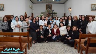 اخوية مريم العذراء القلب الطاهر تحيي مراسيم درب الصليب في كنيسة مار قرداغ للجمعة الرابعة