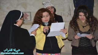 بمناسبة الاعياد، لقاء صلاة للمرحلتين المتوسطة والاعدادية في ابرشية القوش الكلدانية