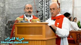 قراءة الأنجيل المقدس باللغة الكردية في القوش