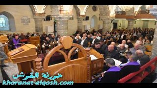 صلاة تفسير الآلام في كنيسة مار كوركيس – القوش 2025