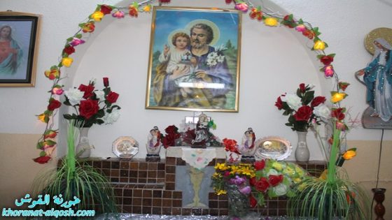 كنيسة القوش تحتفل بعيد مار يوسف البتول 2014
