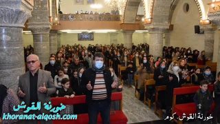 صوت، بركات اليوم الاول من صوم الباعوثة في كنيسة مار كوركيس – القوش