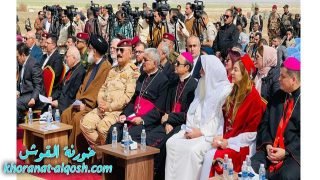 البطريرك ساكو يزور مدينة اور والنجف لأحياء ذكرى زيارة البابا الى العراق