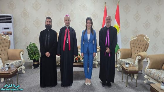 المطران فيليكس الشابي يزور مدير ناحية القوش