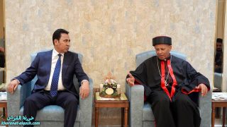 محافظ نينوى يزور مطرانية القوش