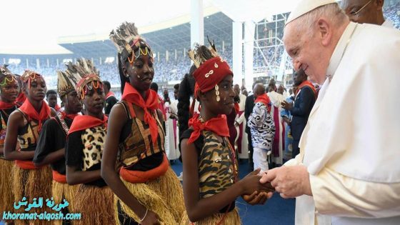 البابا فرنسيس يتحدث إلى الشباب الكونغوليين عن مكونات المستقبل الذي يحلمون به