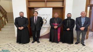 زيارة القنصل الهنغاري العام الى بلدة القوش