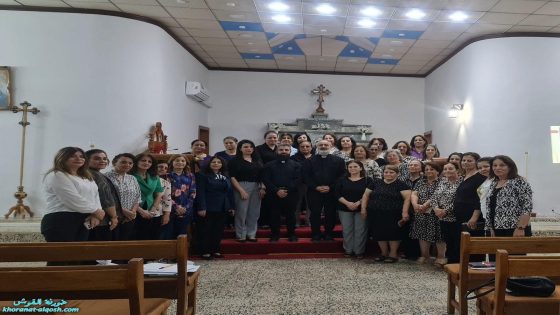 لقاء روحي مشترك بين لقاء المرأة القوش والشيخان حول التوازن بين العطاء والعناية بالنفس