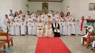 كنيسة القوش تحتفل بمراسيم التناول الاول