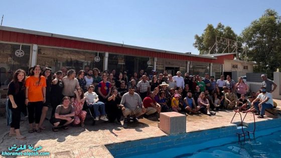 أجواء روحية وترفيهية تجمع أخوة المحبة والفرح في مسبح شيوز