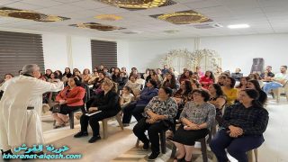 محاضرة بعنوان ” تأثير العولمة على قرارات الناس” لنشاطات واخويات كنيسة القوش