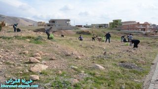الحملة الثانية لتنظيف بلدة القوش