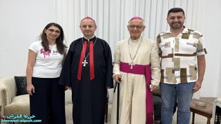 المطران فيليكس سعيد الشابي يستقبل وفدًا من جمعية الأب رغيد كني قادمًا من السويد