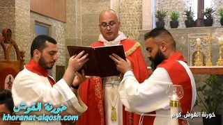 قراءة انجيل الفصح المقدس بصوت الاب د.سلار بوداغ خوري كنيسة القوش