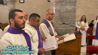 فيديو، الصلاة الطقسية الخاصة بجمعة الآلام، موعظة الآلام، زياح القبر المقدس. في كنيسة ماركوركيس – القوش 2021