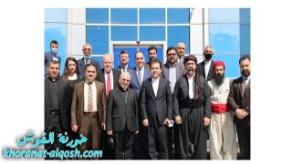 الكاردينال ساكو يزور وزارة الأوقاف في إقليم كوردستان