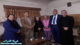 اللجنة الرعوية في خورنة القوش تزور المرضى