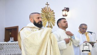 قداس عيد الجسد ( القربان المقدس ) في كنائس القوش