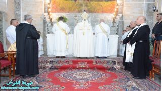 الاحتفال الكبير بتذكار مريم العذراء حافظة الزروع في ديرها بالقوش التابع للرهبنة الانطونية الهرمزدية الكلدانية