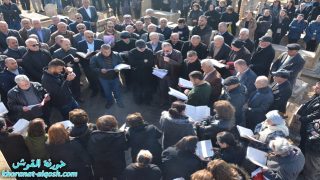 بلدة القوش تستذكر جمعة الموتى المؤمنين بمراسيم كنسية