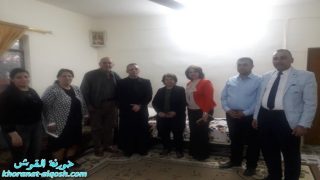 خلال جولتهم المستمرة، زيارات اللجنة الرعوية في خورنة القوش للمرضى