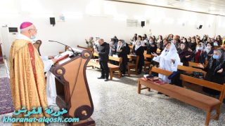 صوت، بركات اليوم الاول من صوم الباعوثة في كنيسة مار قرداغ القوش