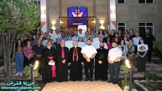 لقاء المدبر البطريركي مع الآباء الكهنة ومسؤولي النشاطات في أبرشية القوش