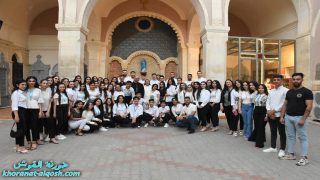 قداس الاحد وتكريس اعضاء جدد لأخوية مريم العذراء في كنيسة القوش