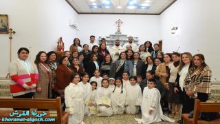 قداس الهي والاحتفال بذكرى تأسيس أخوية قلب مريم الطاهر