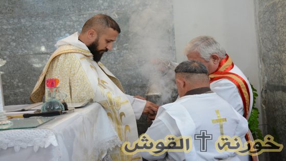 بولادة الطفل يسوع …قداس الهي كبير في كنيسة مار كوركيس بالقوش