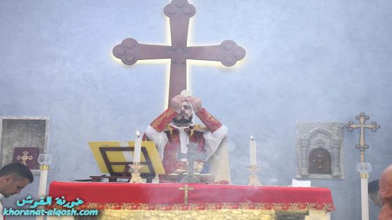 قداس عيد الميلاد المجيد في كنيسة مار قرداغ بأجواء من الخشوع والفرح الروحي