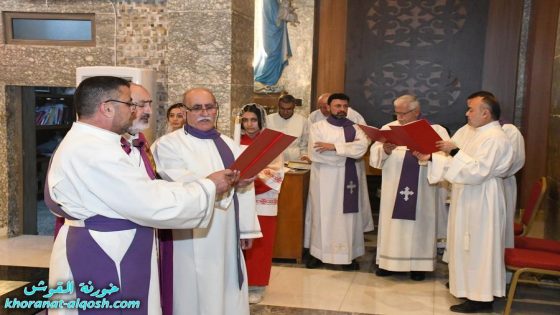 أجواء إيمانية في القوش مع ختام صوم الباعوثة والقداس الإلهي