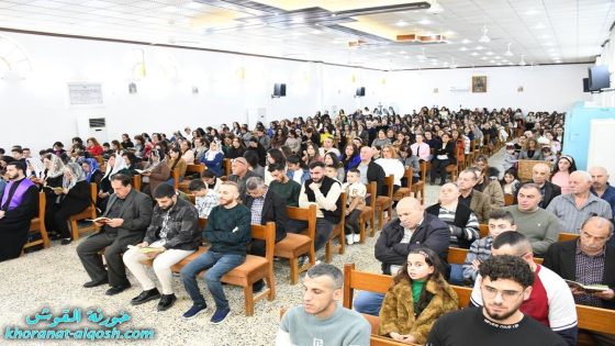 أجواء إيمانية في القوش خلال الجمعة الأولى من الصوم الكبير