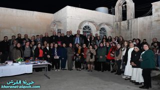 كنيسة القوش تحتفي بالكوادر التعليمية خلال قداس إلهي بمناسبة عيد المعلم