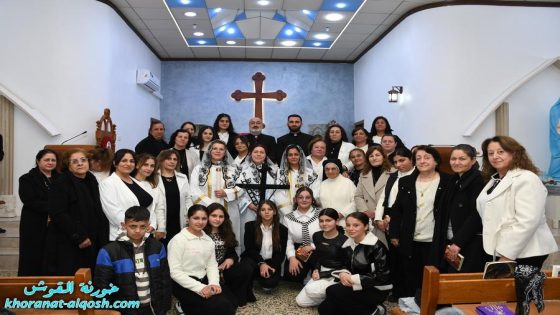 أجواء إيمانية في القوش خلال رتبة درب الصليب للجمعة الخامسة من الصوم الكبير